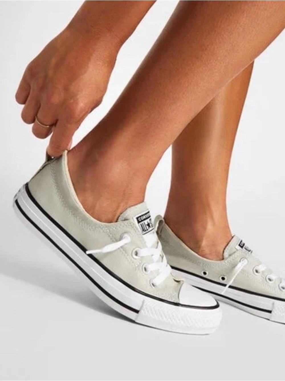 Converse CTAS Shoreline Sneaker in Cloud Grey Women’s Size 6 1/2